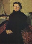 Edgar Degas Miss Gojelin oil painting